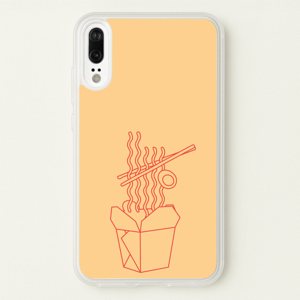 Noodels - Fast Food Patterns - Fast Food Patterns Phone Case for Huawei P20