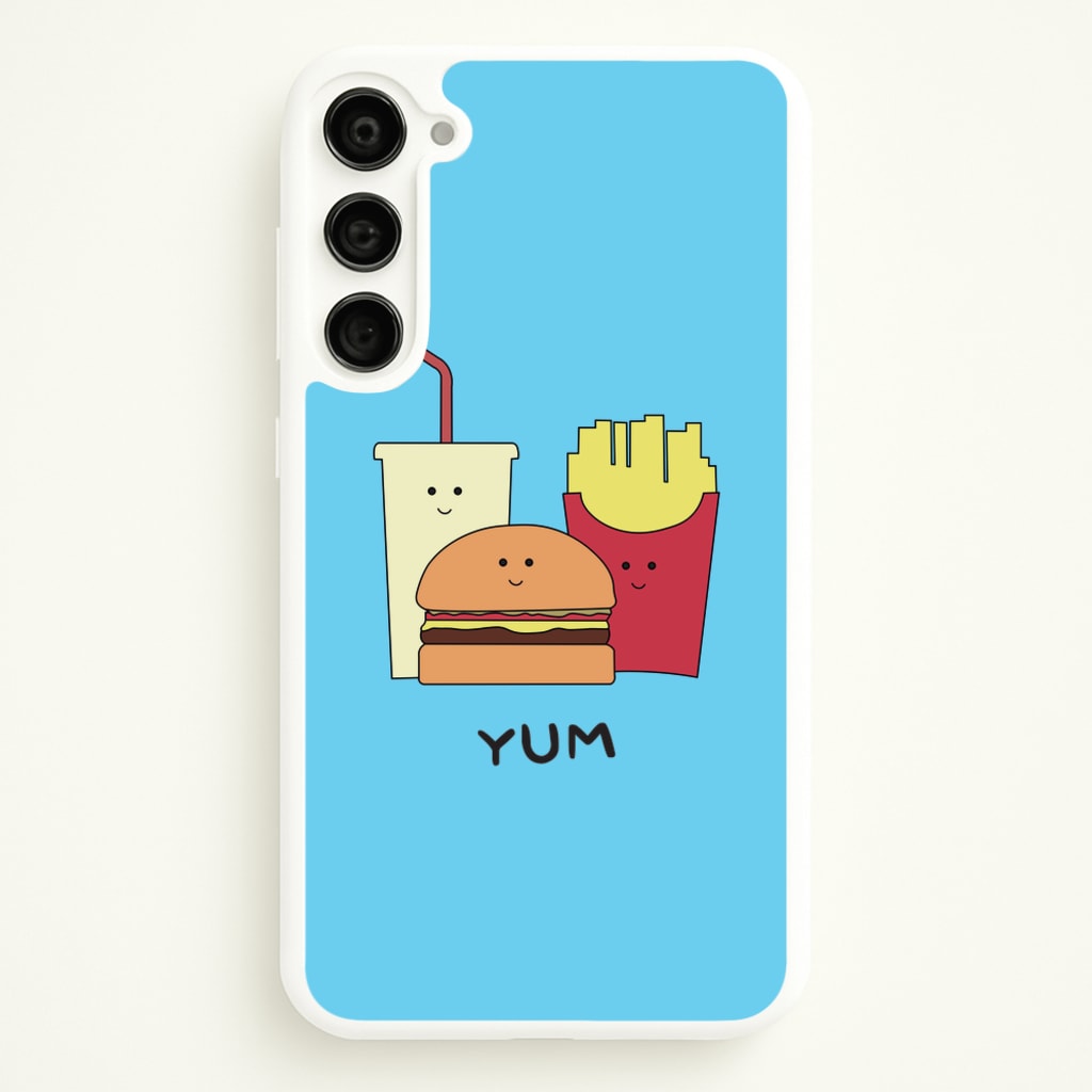 Fast Food Meal - Fast Food Patterns - Fast Food Patterns Phone Case for Galaxy S23 Plus