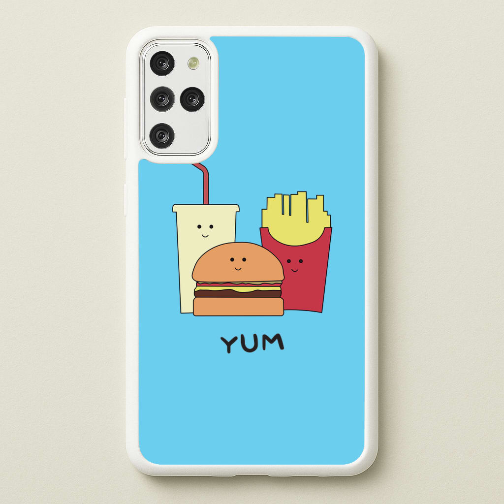 Fast Food Meal - Fast Food Patterns - Fast Food Patterns Phone Case for Galaxy S20 Plus