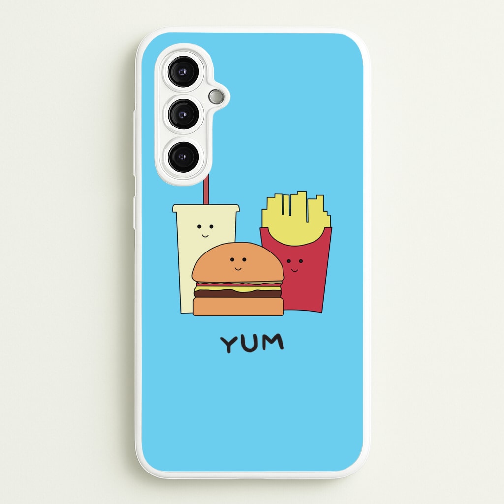 Fast Food Meal - Fast Food Patterns - Fast Food Patterns Phone Case for Galaxy A14