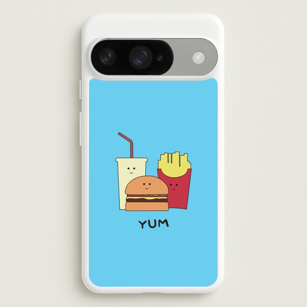 Fast Food Meal - Fast Food Patterns Phone Case for Google Pixel 10 / 10 Pro