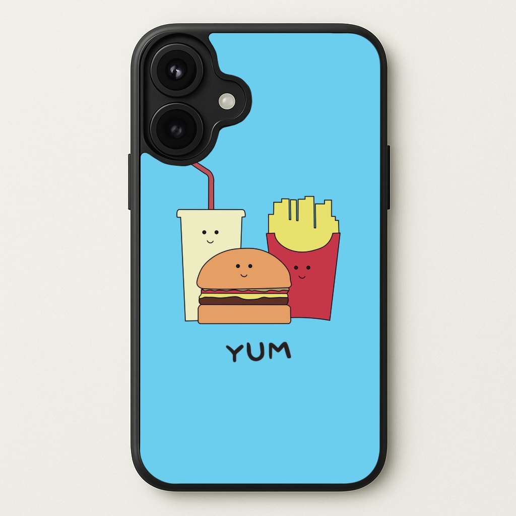 Fast Food Meal - Fast Food Patterns Phone Case for iPhone 17