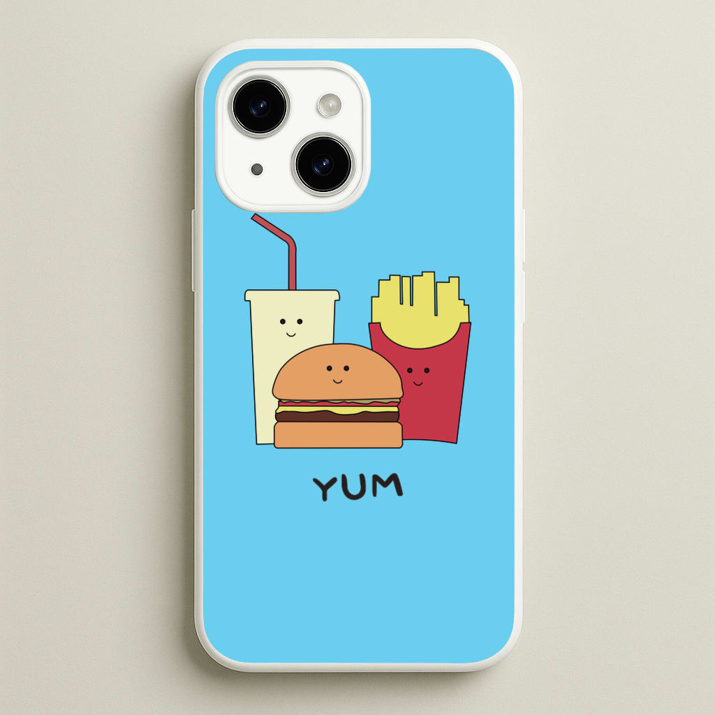 Fast Food Meal - Fast Food Patterns - Fast Food Patterns Phone Case for iPhone 14