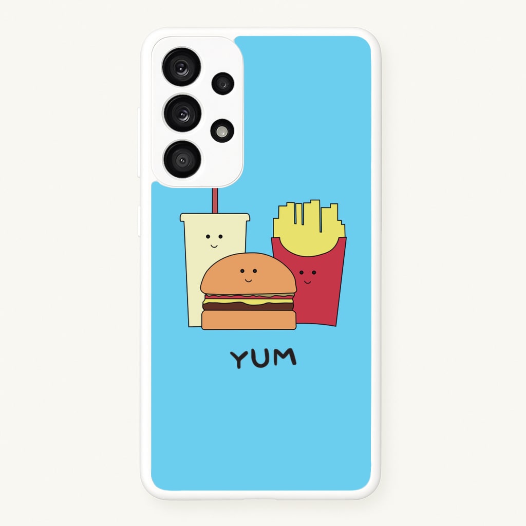 Fast Food Meal - Fast Food Patterns - Fast Food Patterns Phone Case for Galaxy A33
