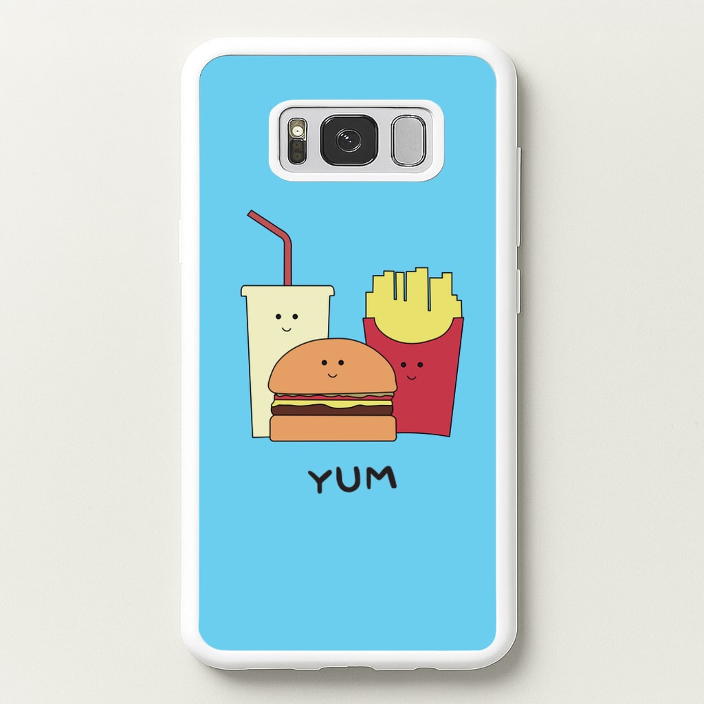 Fast Food Meal - Fast Food Patterns - Fast Food Patterns Phone Case for Galaxy S8 Plus