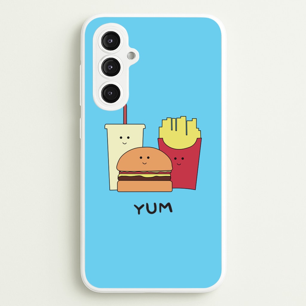 Fast Food Meal - Fast Food Patterns - Fast Food Patterns Phone Case for Galaxy S23FE
