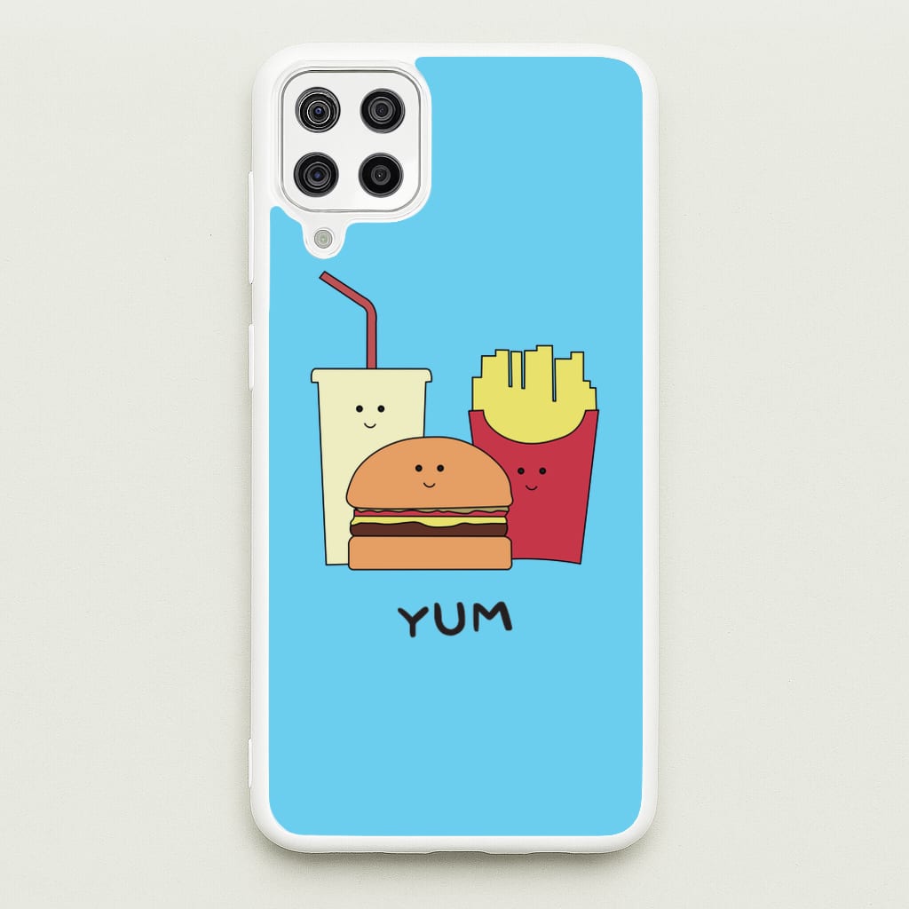 Fast Food Meal - Fast Food Patterns - Fast Food Patterns Phone Case for Galaxy A12
