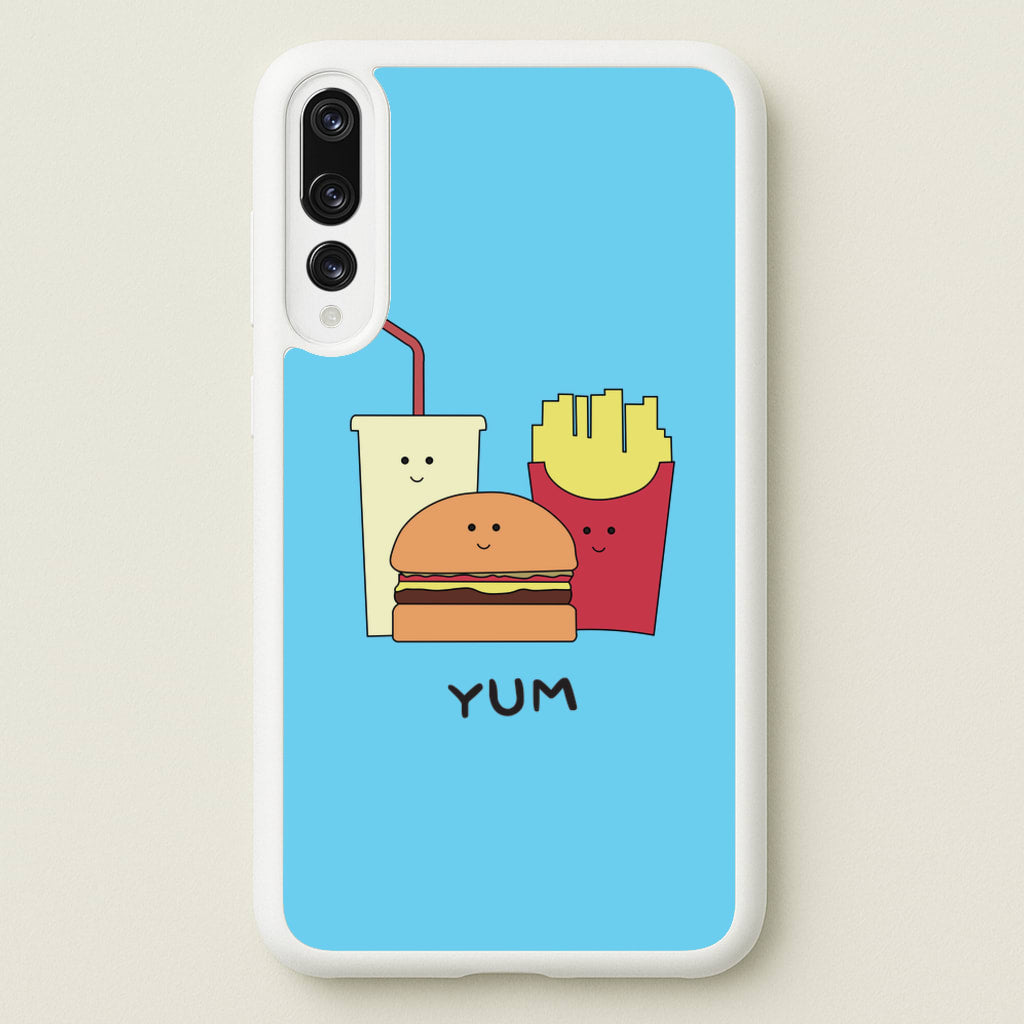Fast Food Meal - Fast Food Patterns - Fast Food Patterns Phone Case for Huawei P20 Pro