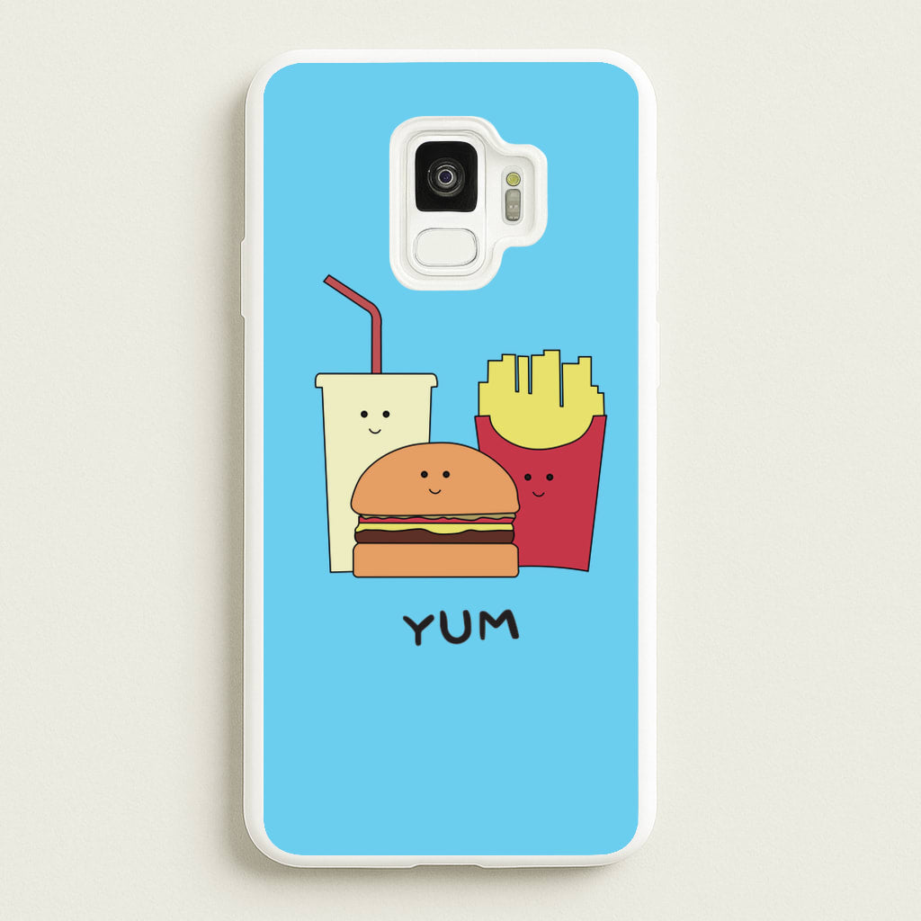 Fast Food Meal - Fast Food Patterns - Fast Food Patterns Phone Case for Galaxy S9