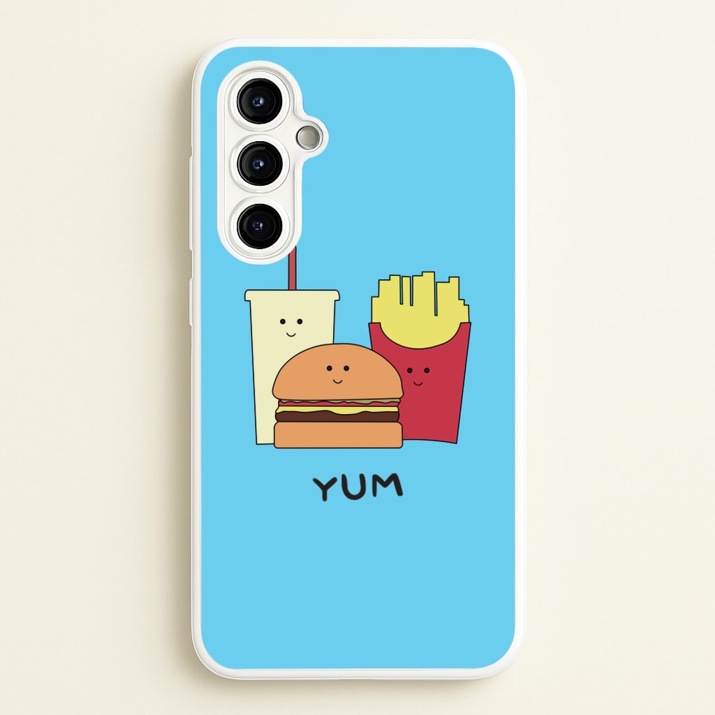 Fast Food Meal - Fast Food Patterns - Fast Food Patterns Phone Case for Galaxy A54