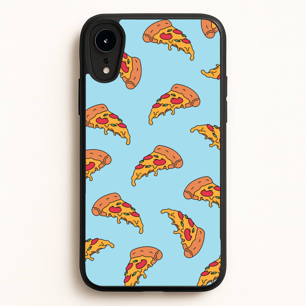 Pizza - Fast Food Patterns - Fast Food Patterns Phone Case for iPhone XR