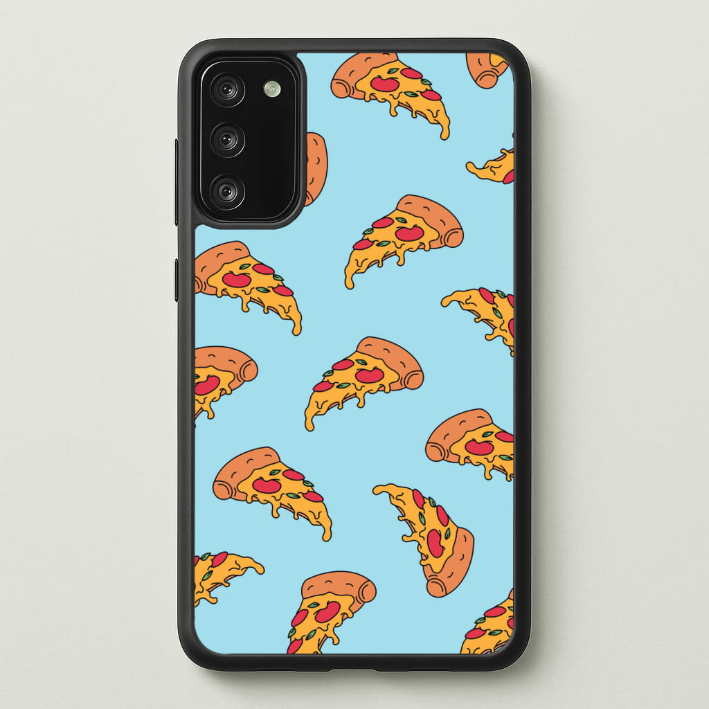 Pizza - Fast Food Patterns - Fast Food Patterns Phone Case for Galaxy A41