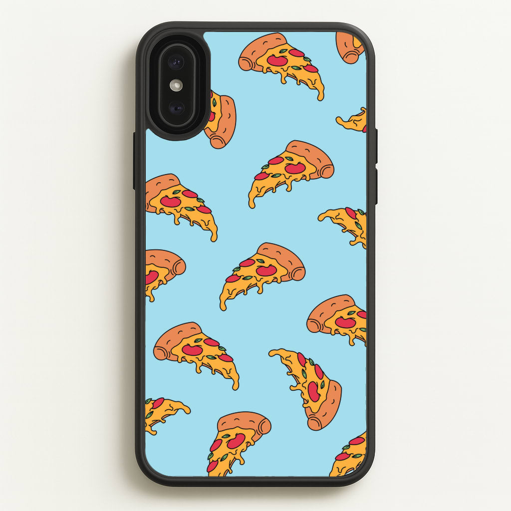 Pizza - Fast Food Patterns - Fast Food Patterns Phone Case for iPhone XS Max