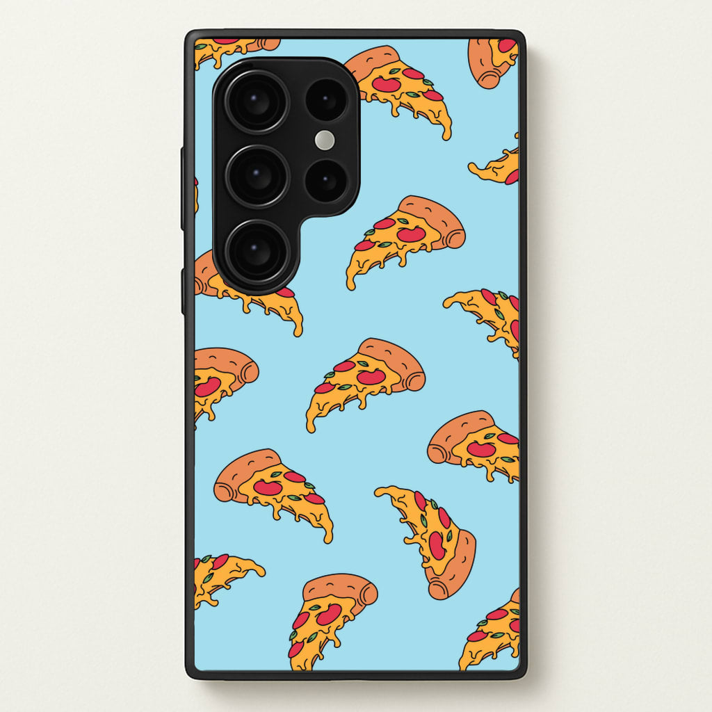 Pizza - Fast Food Patterns - Fast Food Patterns Phone Case for Galaxy S24 Ultra