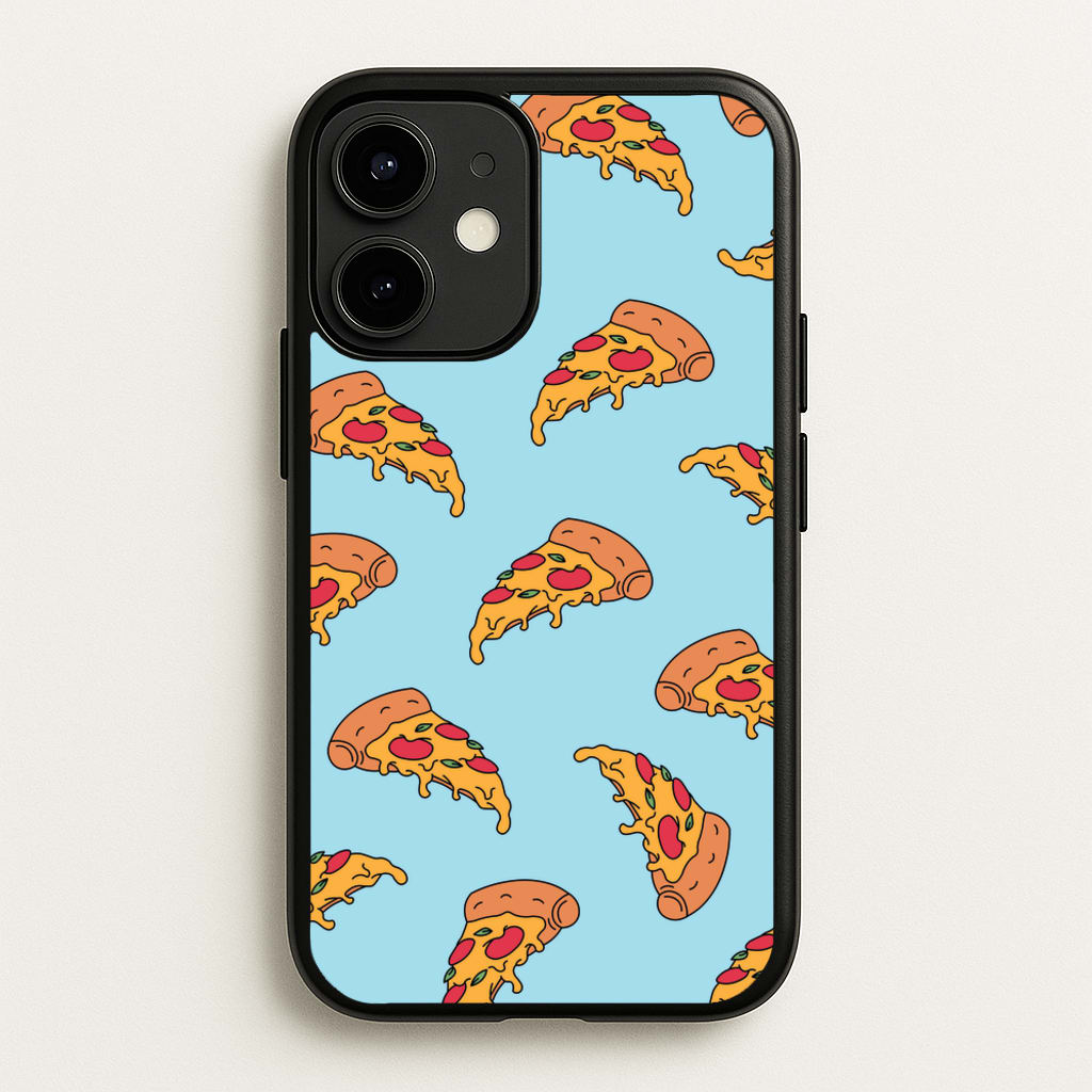 Pizza - Fast Food Patterns - Fast Food Patterns Phone Case for iPhone 12 Mini
