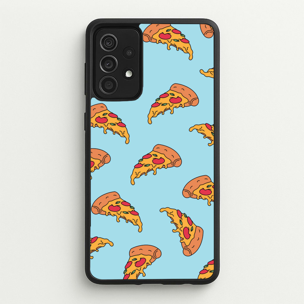 Pizza - Fast Food Patterns - Fast Food Patterns Phone Case for Galaxy A52 / A52s