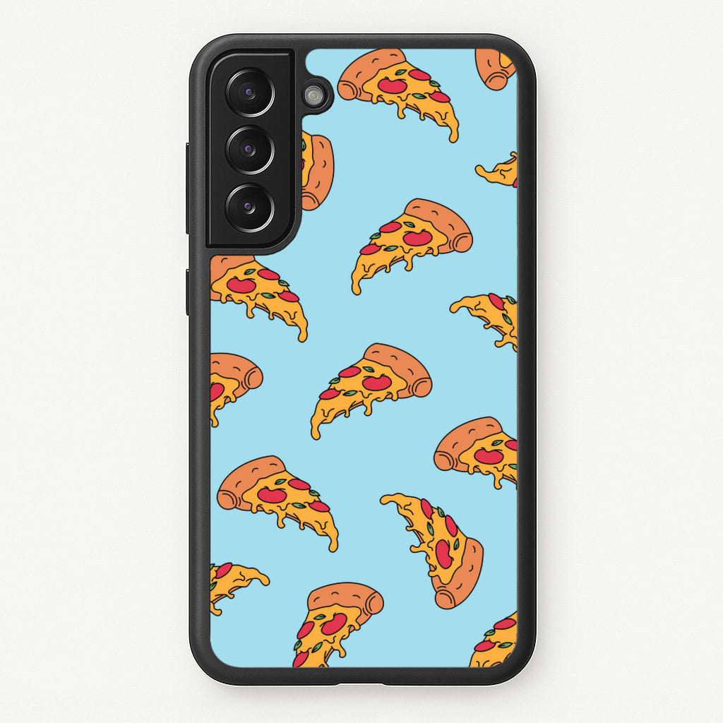 Pizza - Fast Food Patterns - Fast Food Patterns Phone Case for Galaxy S21
