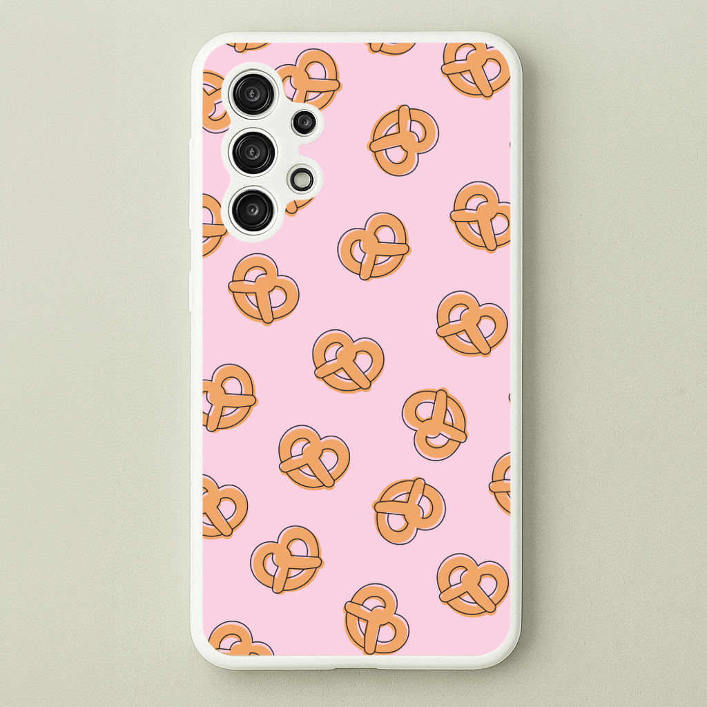Pretzels - Fast Food Patterns - Fast Food Patterns Phone Case for Galaxy A13
