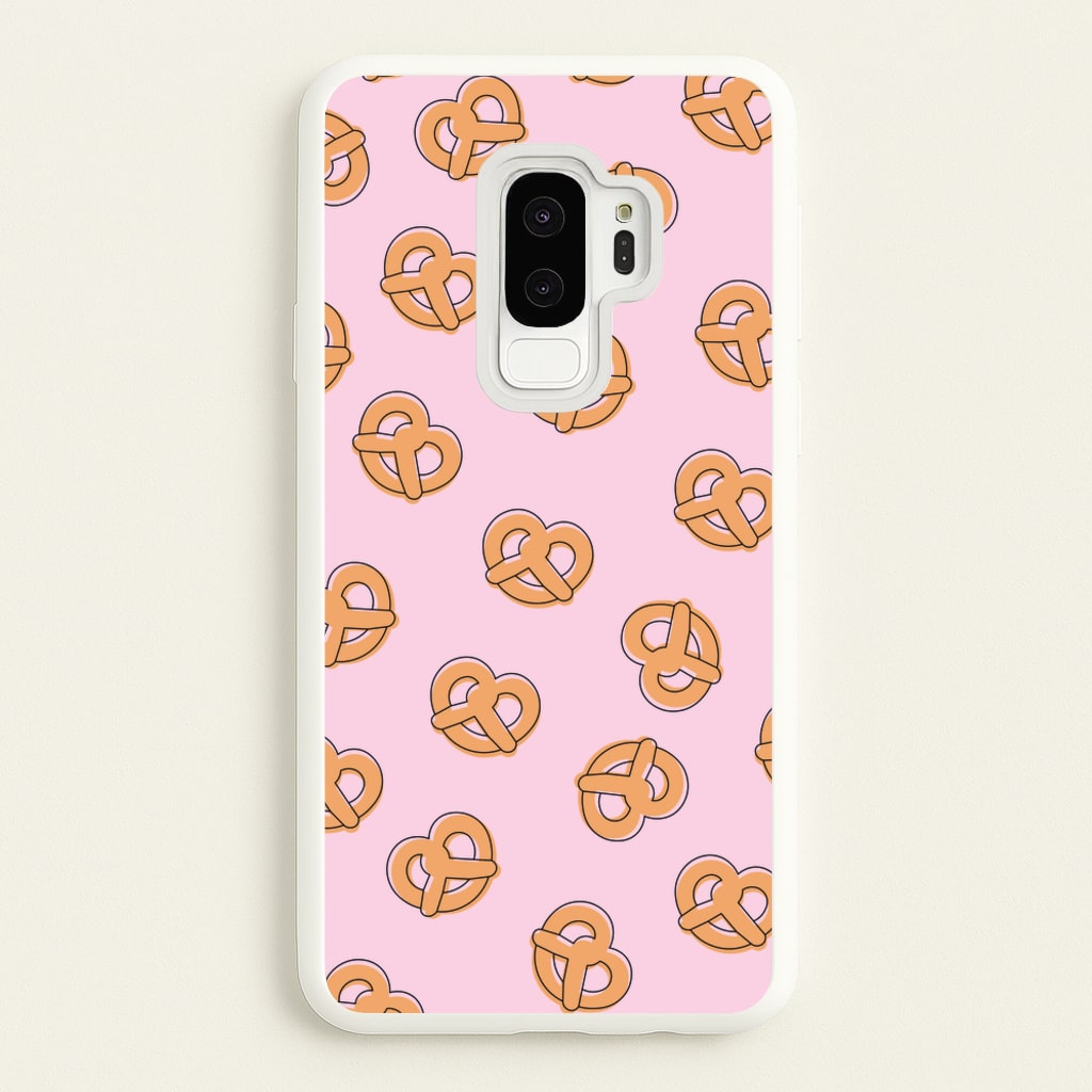 Pretzels - Fast Food Patterns - Fast Food Patterns Phone Case for Galaxy S9 Plus