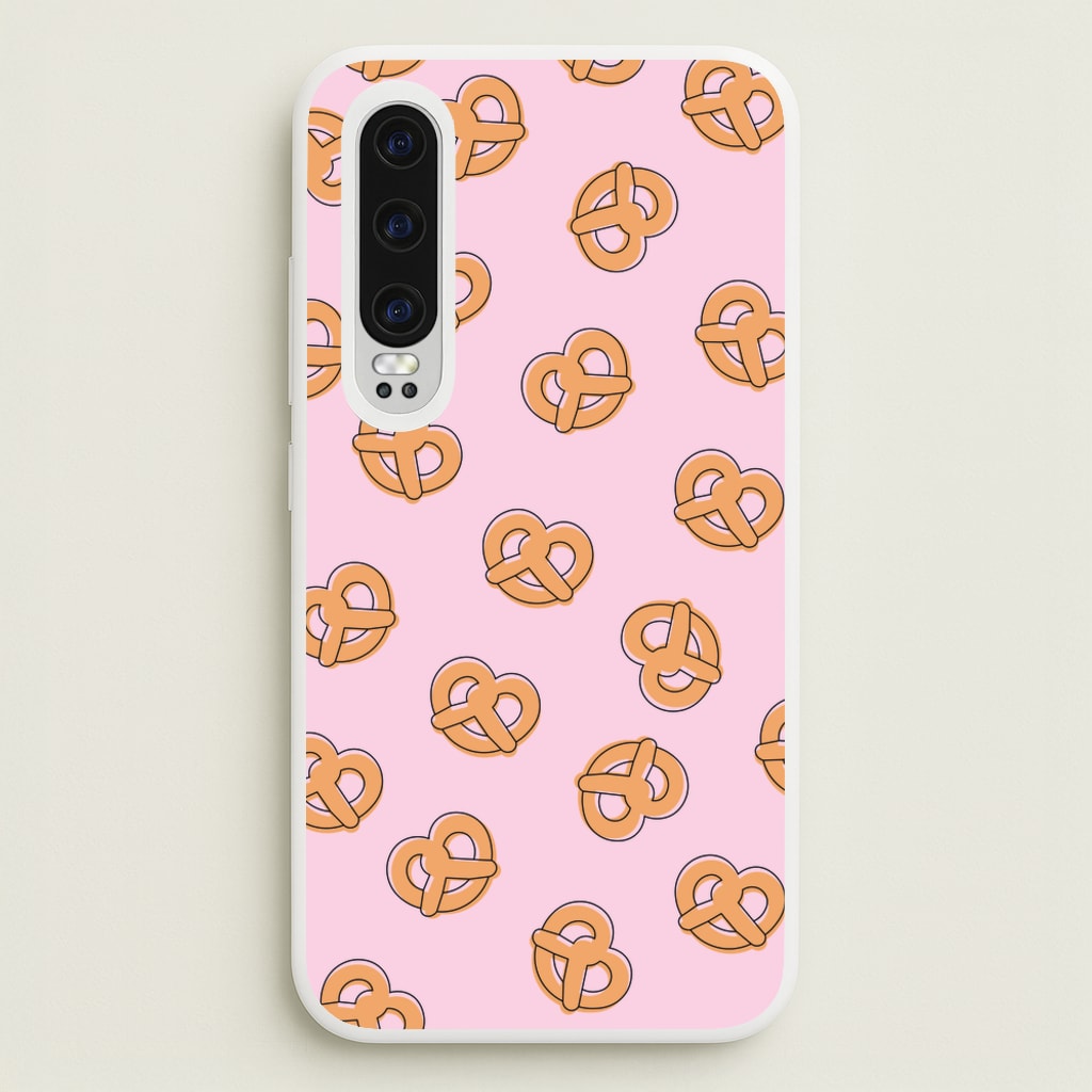 Pretzels - Fast Food Patterns - Fast Food Patterns Phone Case for Huawei P30
