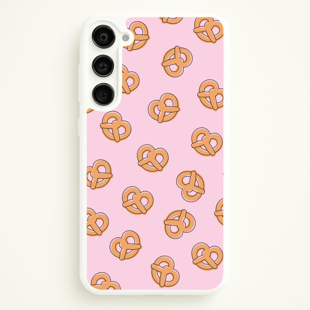 Pretzels - Fast Food Patterns - Fast Food Patterns Phone Case for Galaxy S23 Plus