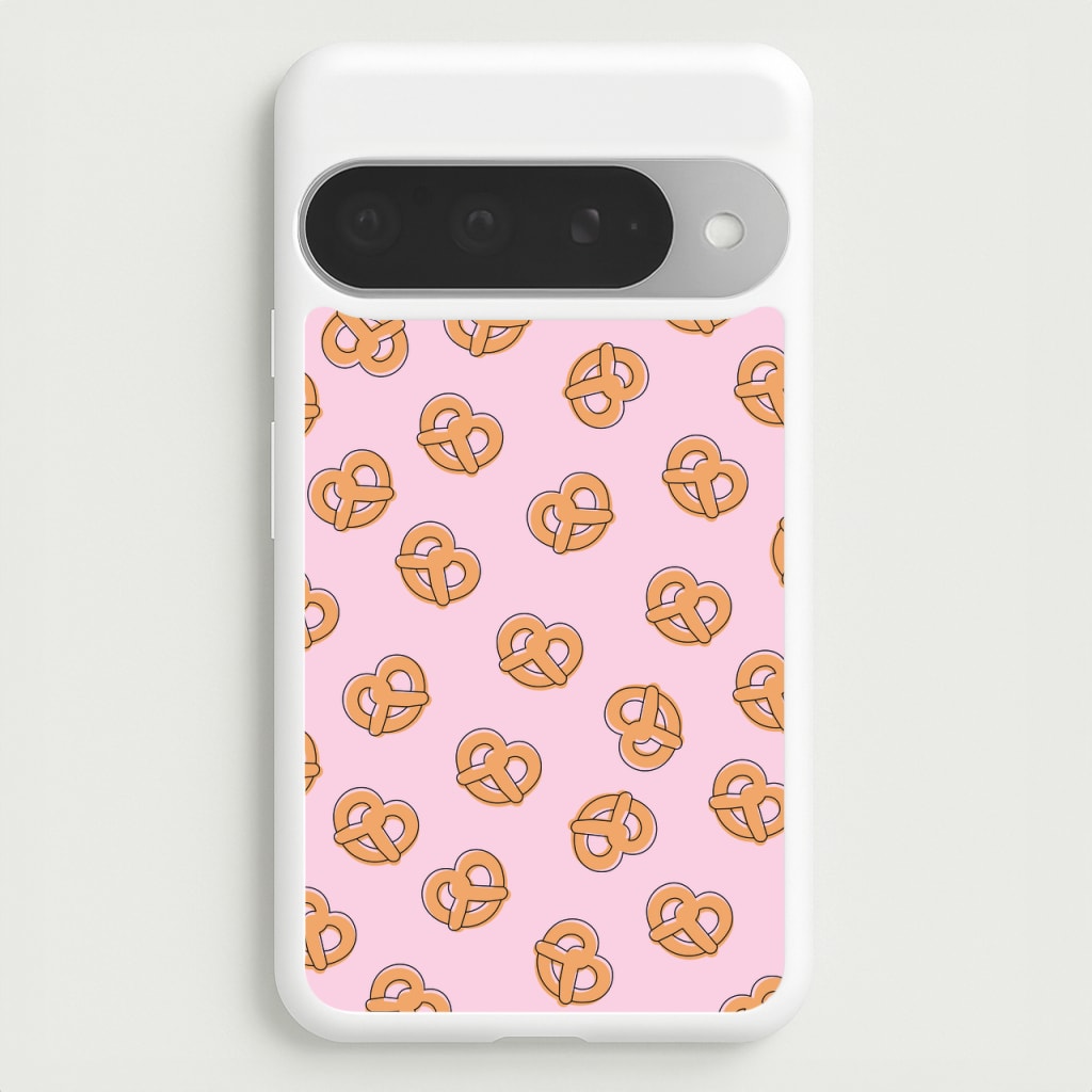Pretzels - Fast Food Patterns Phone Case for Google Pixel 10 Pro XL