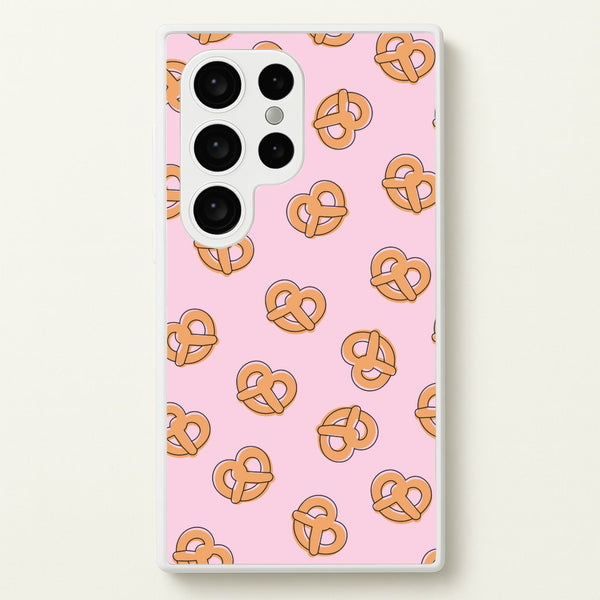 Pretzels - Fast Food Patterns - Fast Food Patterns Phone Case for Galaxy S24 Ultra