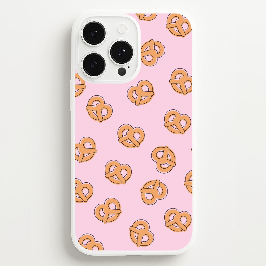 Pretzels - Fast Food Patterns - Fast Food Patterns Phone Case for iPhone 13 Pro Max