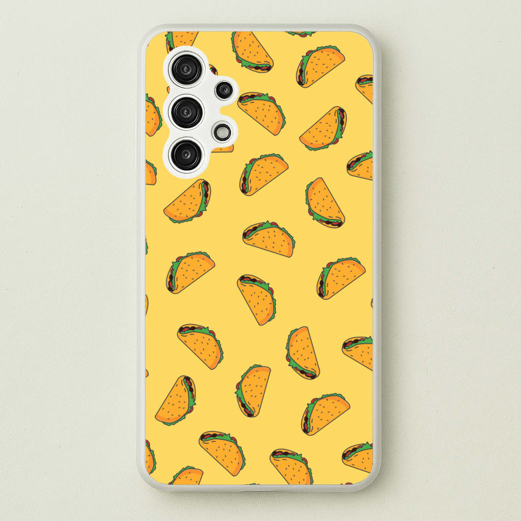 Tacos - Fast Food Patterns - Fast Food Patterns Phone Case for Galaxy A13