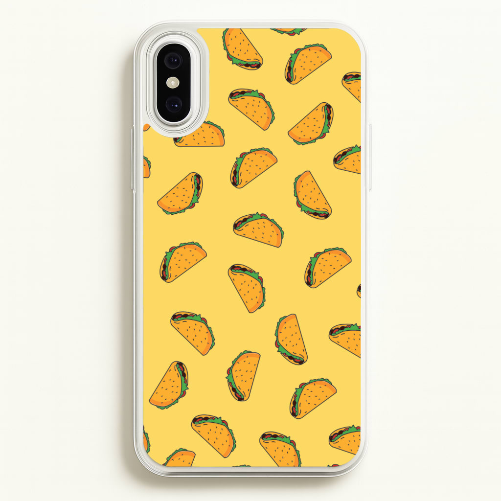 Tacos - Fast Food Patterns - Fast Food Patterns Phone Case for iPhone XS Max