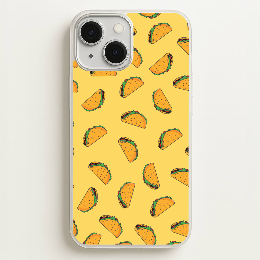 Tacos - Fast Food Patterns - Fast Food Patterns Phone Case for iPhone 13 Mini