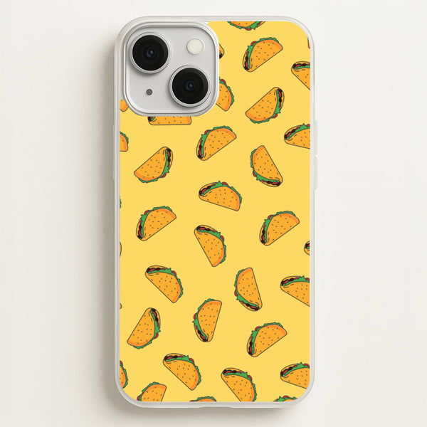 Tacos - Fast Food Patterns - Fast Food Patterns Phone Case for iPhone 13 Mini
