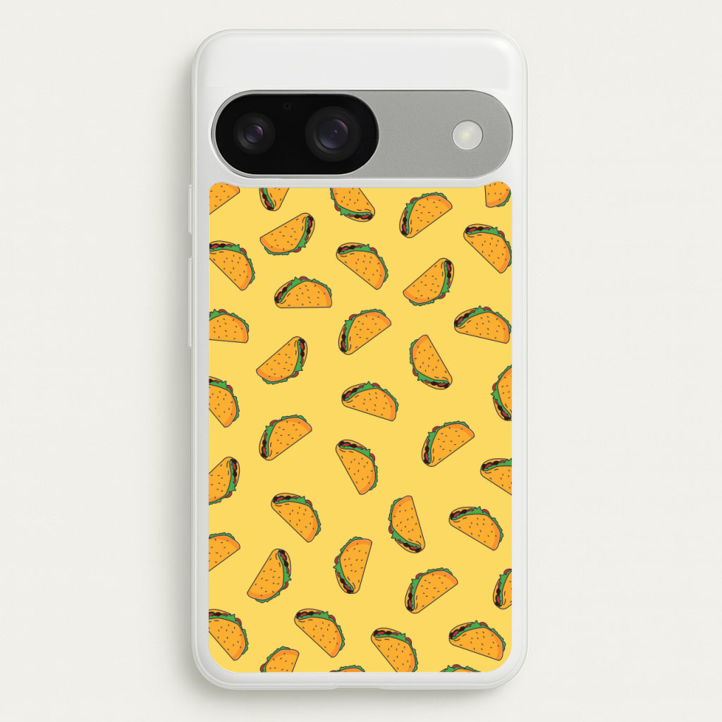 Tacos - Fast Food Patterns - Fast Food Patterns Phone Case for Google Pixel 9 / 9 Pro