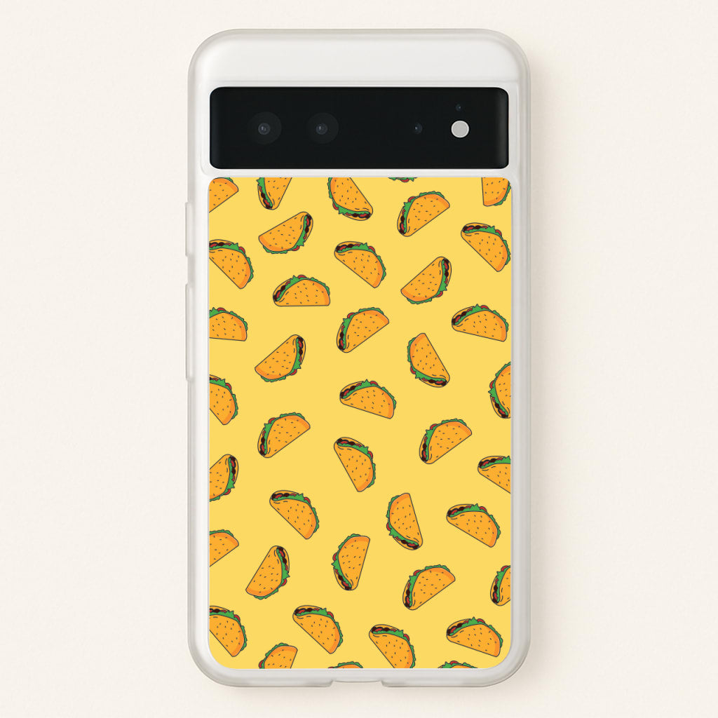 Tacos - Fast Food Patterns - Fast Food Patterns Phone Case for Google Pixel 6