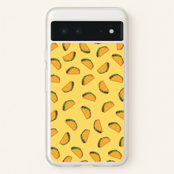 Tacos - Fast Food Patterns - Fast Food Patterns Phone Case for Google Pixel 6