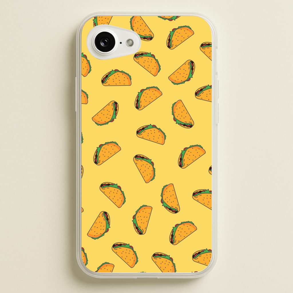 Tacos - Fast Food Patterns - Fast Food Patterns Phone Case for iPhone 16e