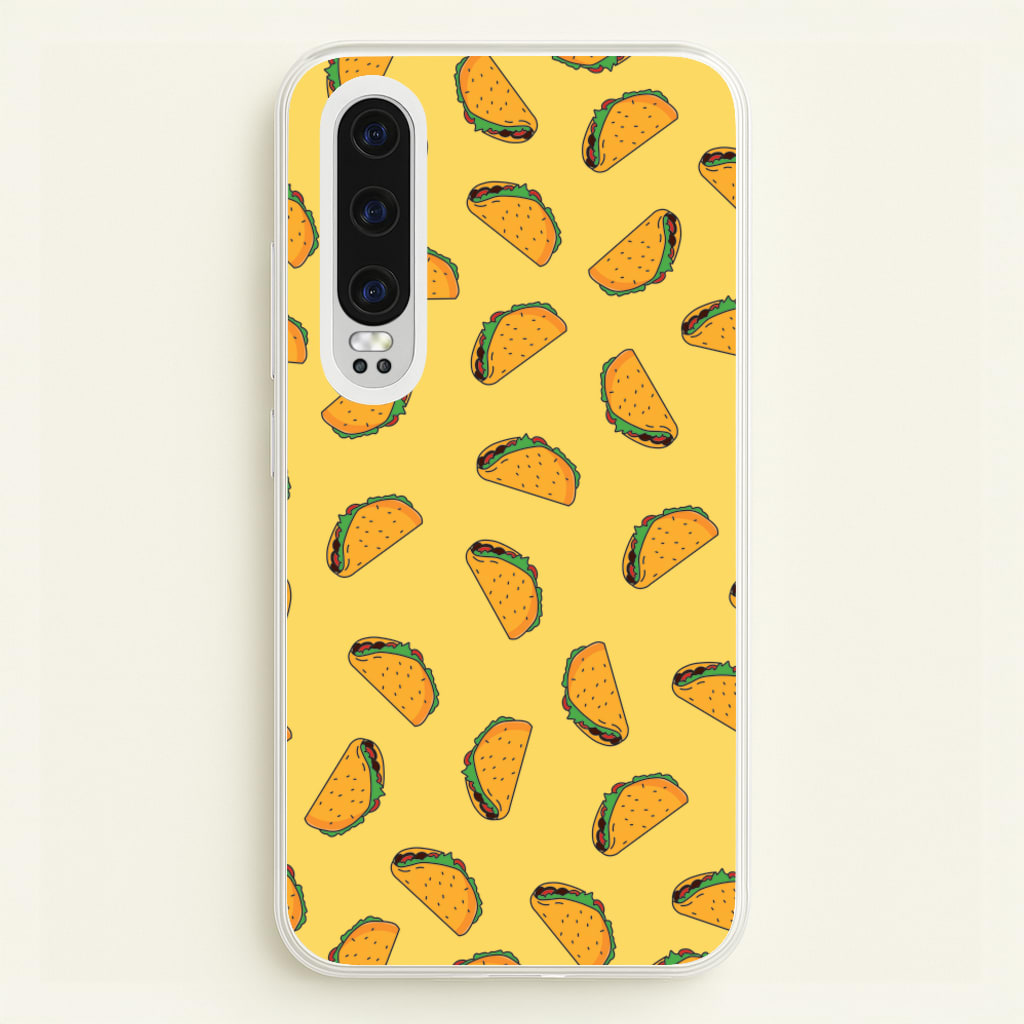 Tacos - Fast Food Patterns - Fast Food Patterns Phone Case for Huawei P30