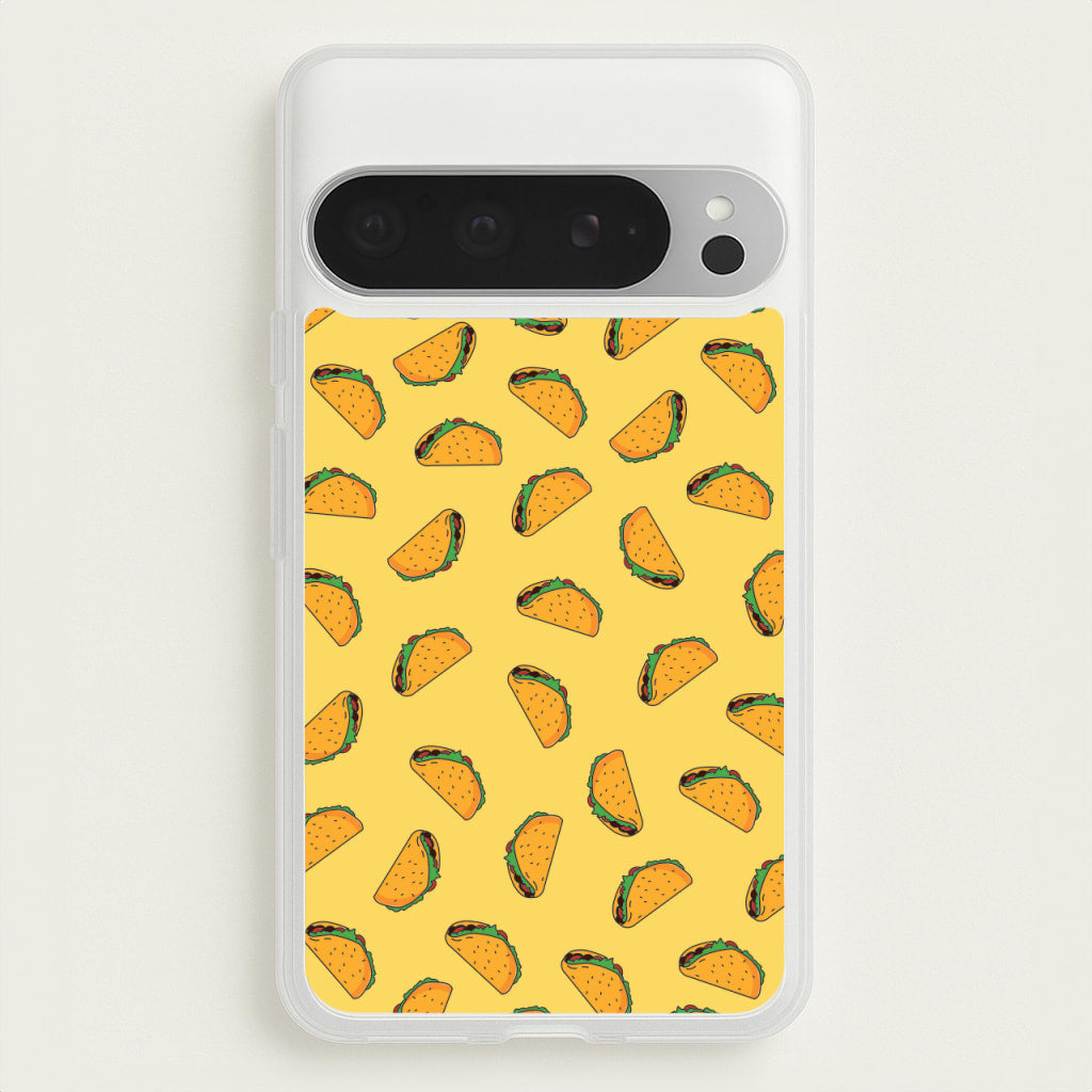 Tacos - Fast Food Patterns - Fast Food Patterns Phone Case for Google Pixel 9 Pro XL