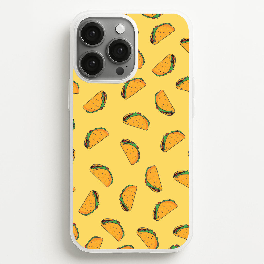 Tacos - Fast Food Patterns - Fast Food Patterns Phone Case for iPhone 13 Pro Max