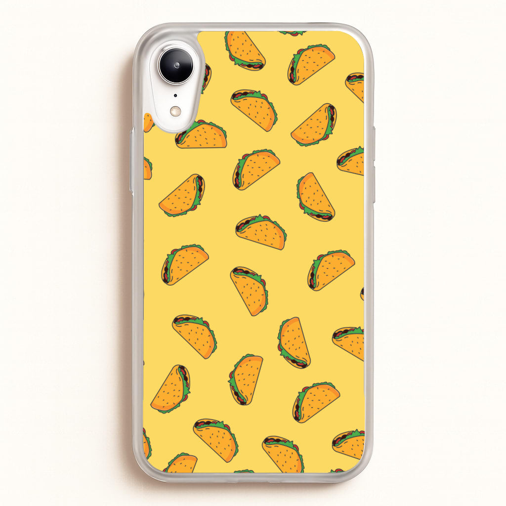 Tacos - Fast Food Patterns - Fast Food Patterns Phone Case for iPhone XR