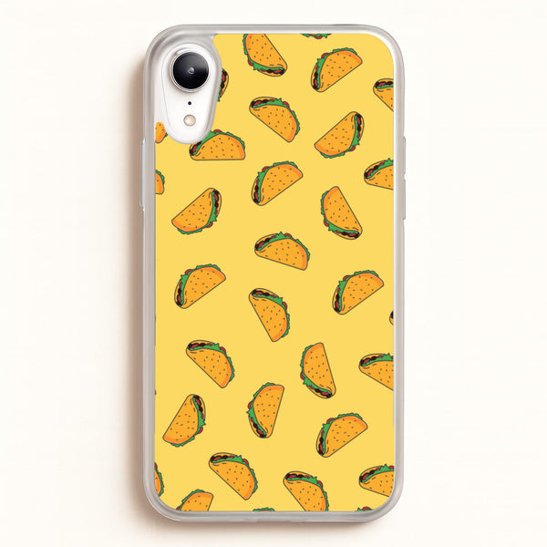 Tacos - Fast Food Patterns - Fast Food Patterns Phone Case for iPhone XR