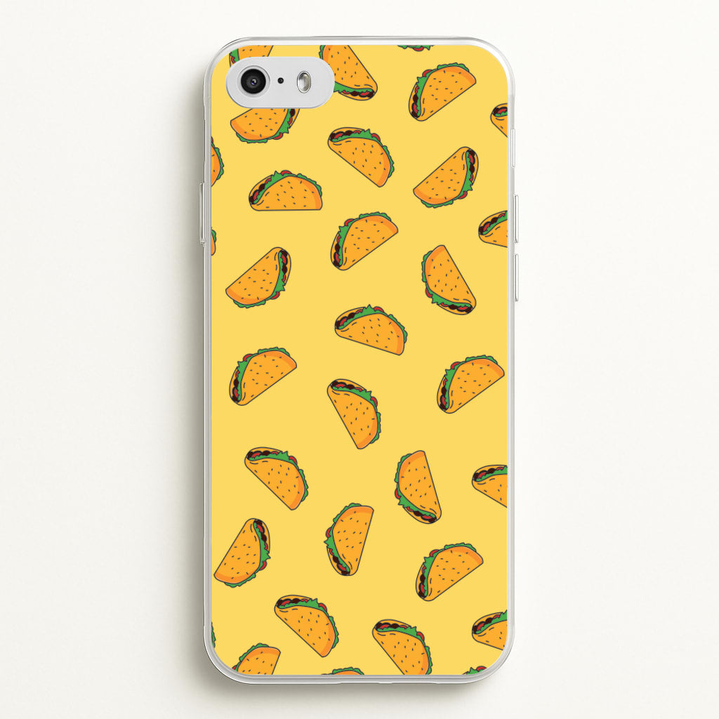 Tacos - Fast Food Patterns - Fast Food Patterns Phone Case for iPhone 5 / 5s / SE 2016