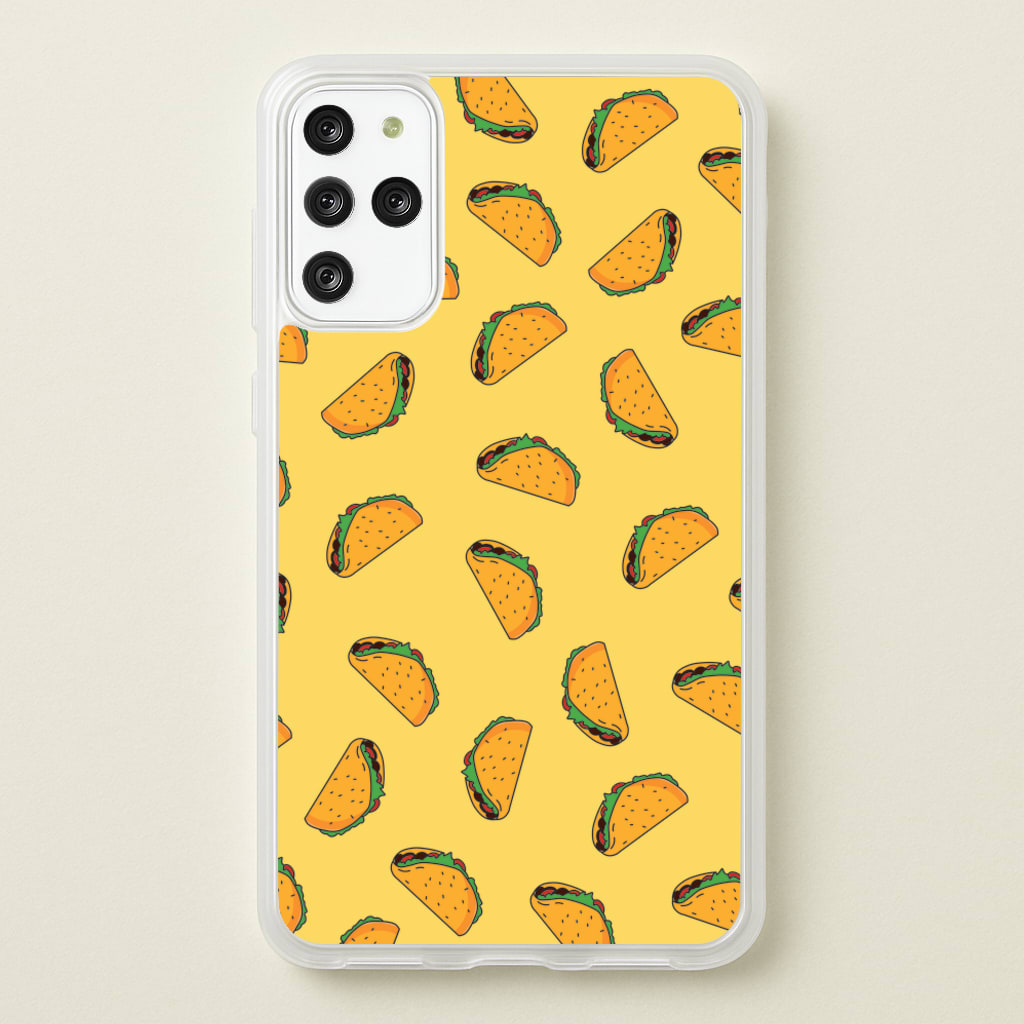 Tacos - Fast Food Patterns - Fast Food Patterns Phone Case for Galaxy S20 Plus