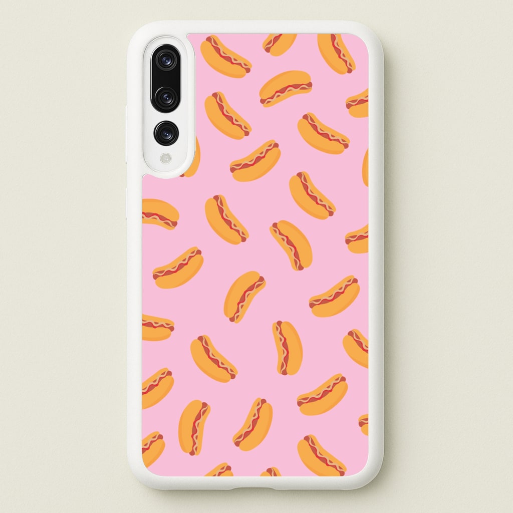 Hot Dogs - Fast Food Patterns - Fast Food Patterns Phone Case for Huawei P20 Pro