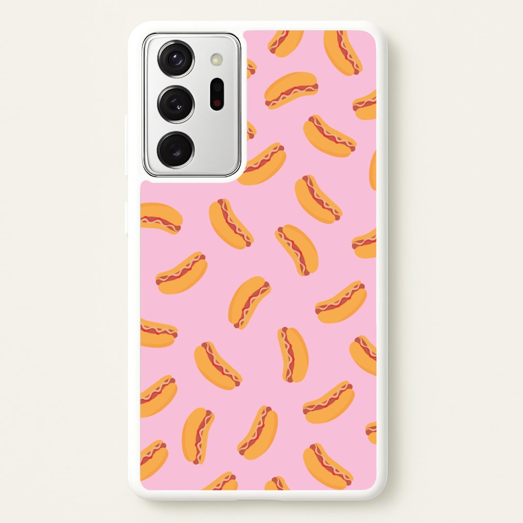 Hot Dogs - Fast Food Patterns - Fast Food Patterns Phone Case for Galaxy Note 20 Ultra