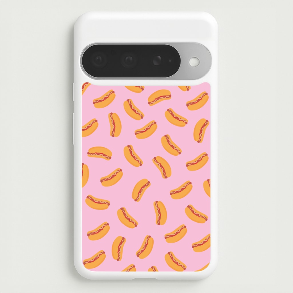 Hot Dogs - Fast Food Patterns Phone Case for Google Pixel 10 Pro XL