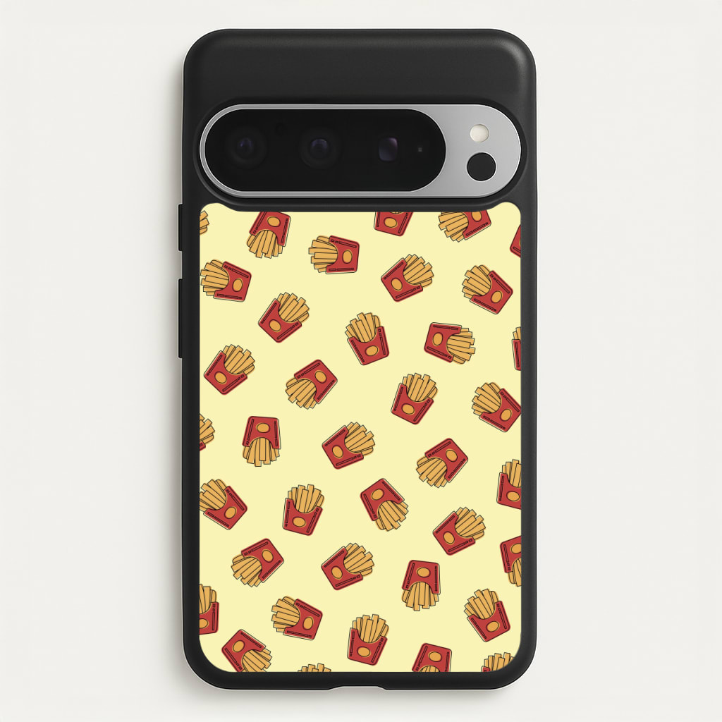 Fries - Fast Food Patterns - Fast Food Patterns Phone Case for Google Pixel 9 Pro XL