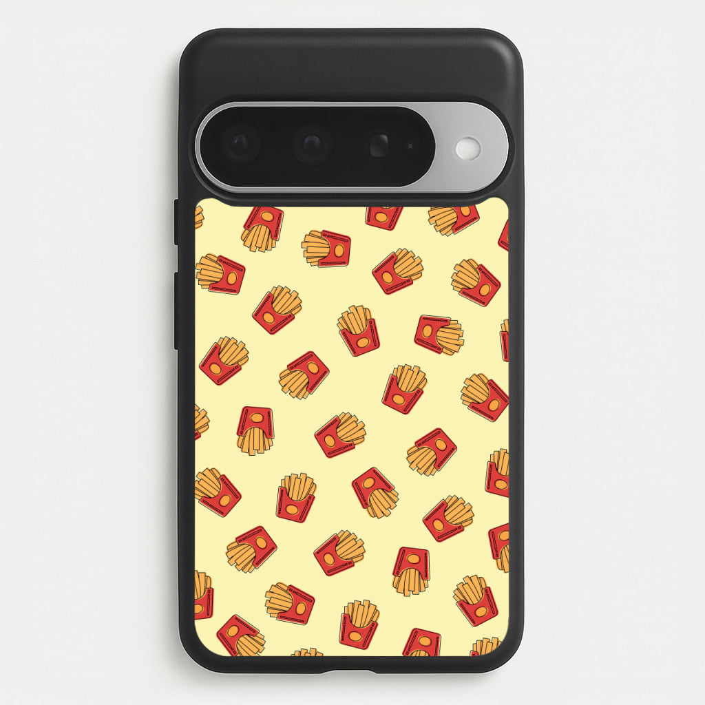 Fries - Fast Food Patterns Phone Case for Google Pixel 10 Pro XL