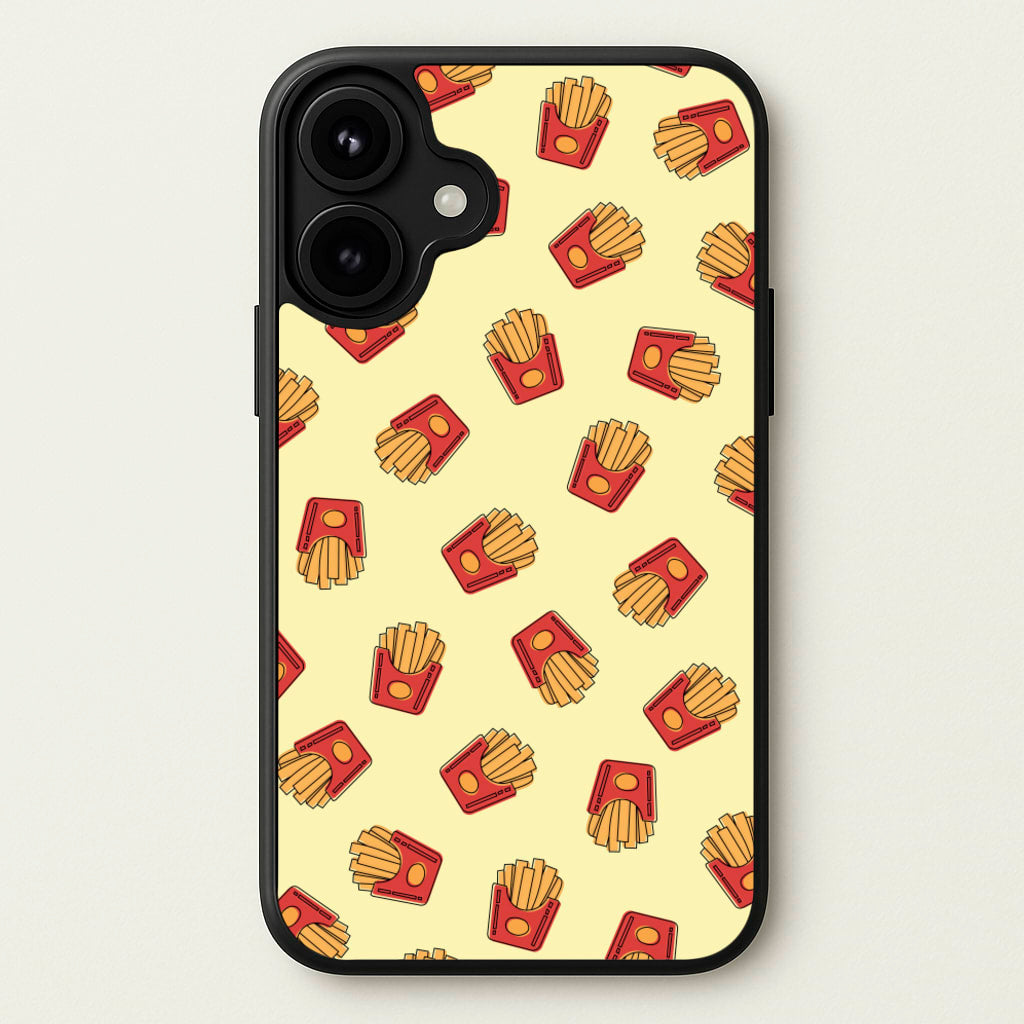 Fries - Fast Food Patterns Phone Case for iPhone 17
