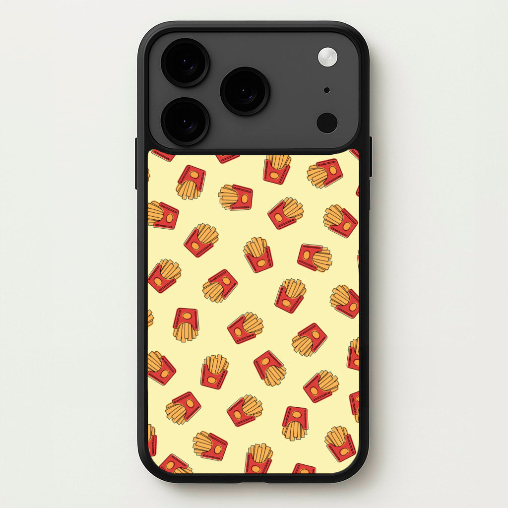 Fries - Fast Food Patterns Phone Case for iPhone 17 Pro Max